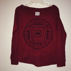 Red Long Sleeve Shirt